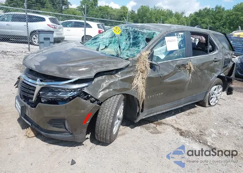 2023 Chevrolet Equinox Awd 2Fl из США, поврежденный, VIN 3GNAXTEG8PL252512